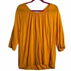 Michael Michael Kors yellow long sleeve shirt 1X